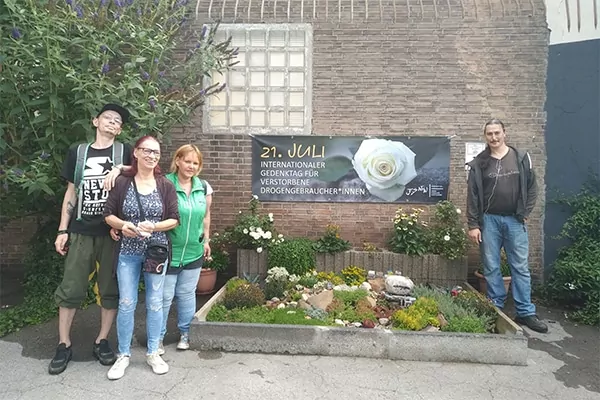 JES Mülheim - Gedenktag 2019 Aktion zum internationalen Gedenktag am 21. Juli in Mülheim a.d. Ruhr