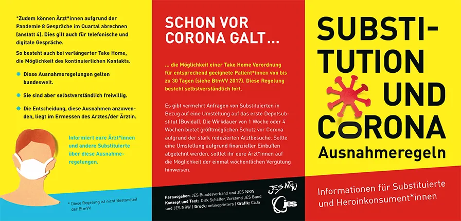 flyer-substitution-ausnahmeregeln Frontseite Flyer Umfrage Substition