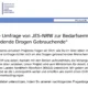 Screenshot Umfrage "ältere Drogengebrauchende"
